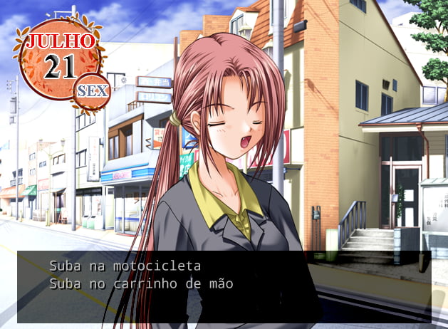 Prévia de AIR traduzido por Kikachan Games, Taiyaki Club