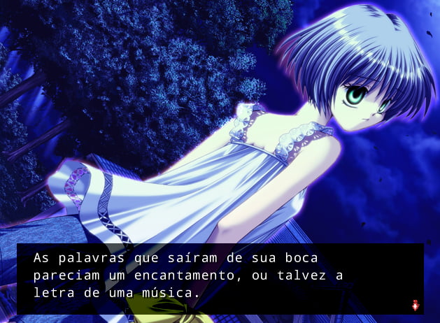 Prévia de AIR traduzido por Kikachan Games, Taiyaki Club