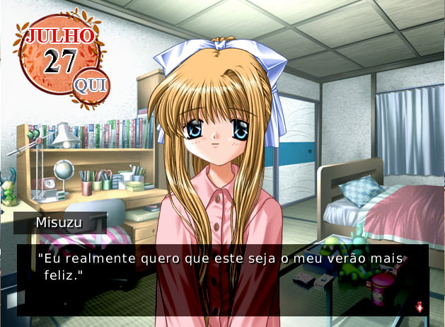 Prévia de AIR traduzido por Kikachan Games, Taiyaki Club