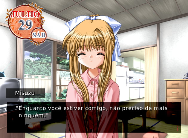 Prévia de AIR traduzido por Kikachan Games, Taiyaki Club