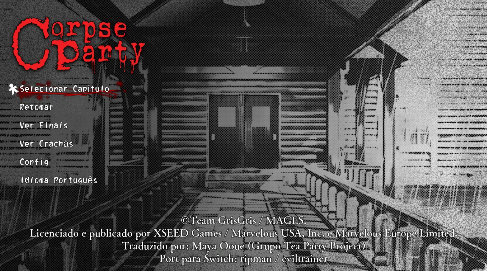 Prévia de Corpse Party (2021) traduzido por Tea Party Project