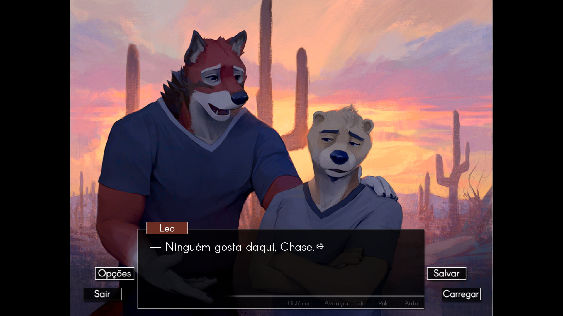 Prévia de Echo traduzido por KURAGE STUDIO