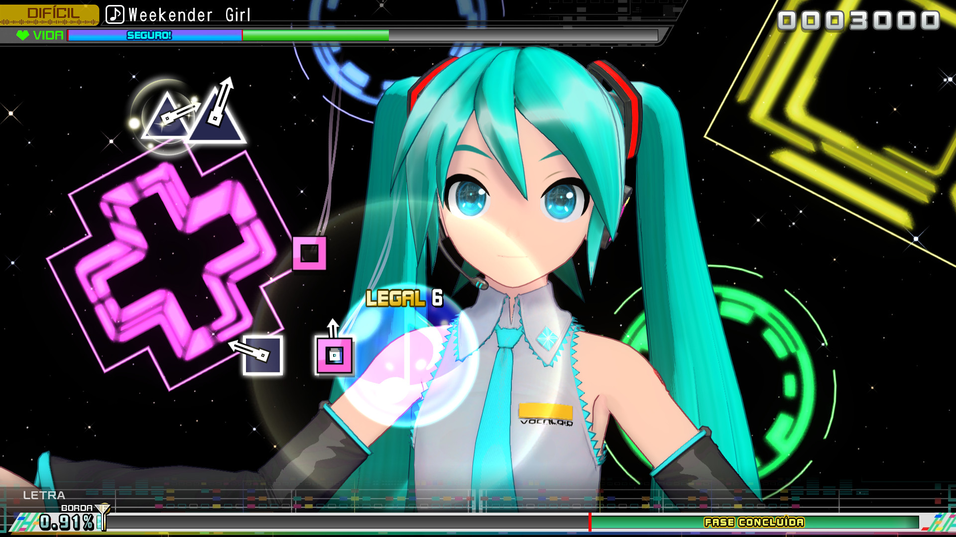 Prévia de Hatsune Miku: Project DIVA Mega Mix+ traduzido por KURAGE STUDIO