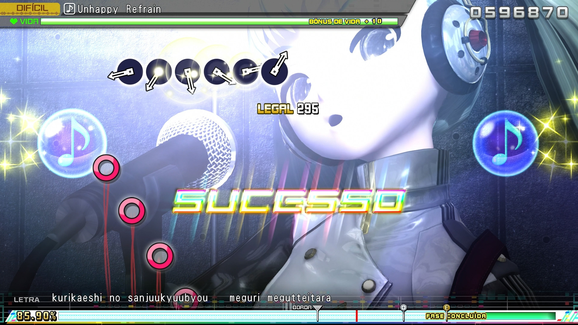 Prévia de Hatsune Miku: Project DIVA Mega Mix+ traduzido por KURAGE STUDIO