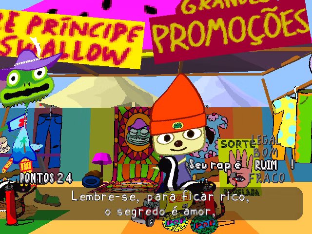 Prévia de PaRappa the Rapper traduzido por Matizhill