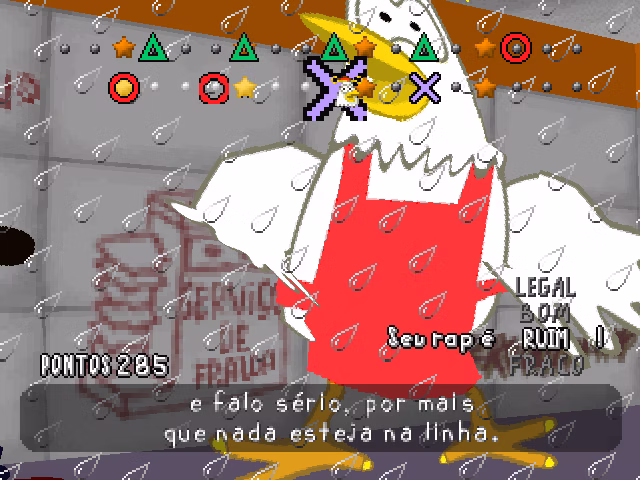 Prévia de PaRappa the Rapper traduzido por Matizhill