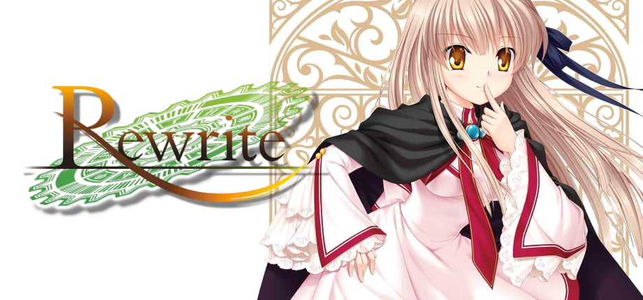 Capa de Rewrite: Oka-ken Katsudou Kiroku Gaiden