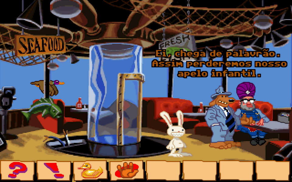 Prévia de Sam & Max - Caindo na Estrada traduzido por ScummBR