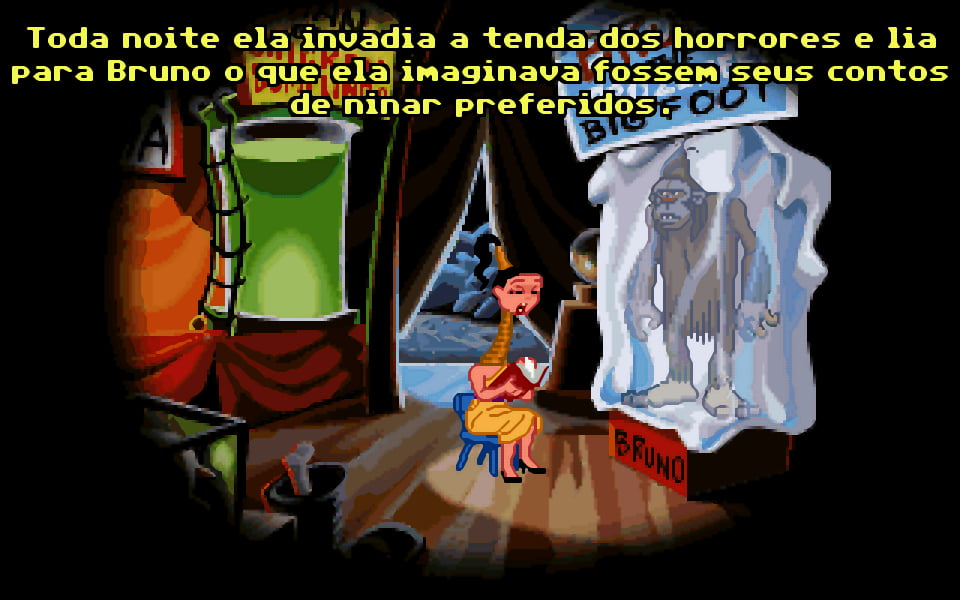 Prévia de Sam & Max - Caindo na Estrada traduzido por ScummBR