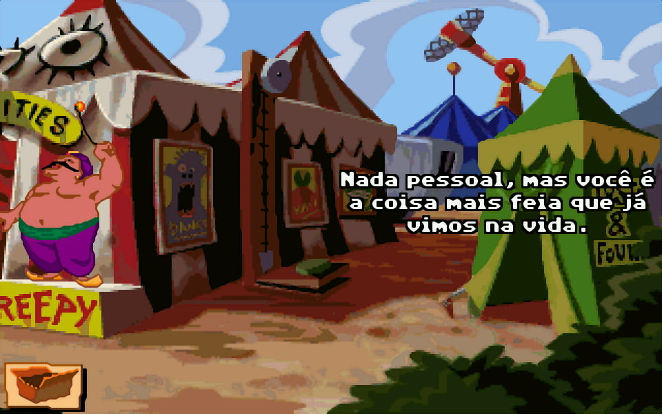 Prévia de Sam & Max - Caindo na Estrada traduzido por ScummBR