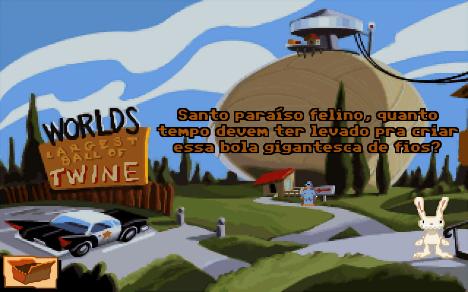 Prévia de Sam & Max - Caindo na Estrada traduzido por ScummBR