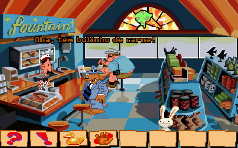 Prévia de Sam & Max - Caindo na Estrada traduzido por ScummBR