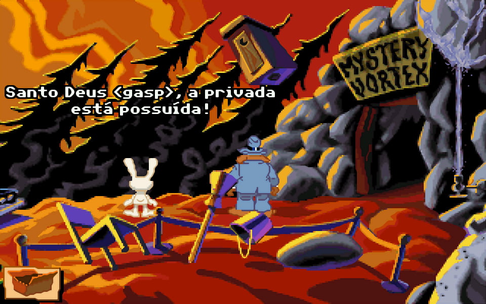 Prévia de Sam & Max - Caindo na Estrada traduzido por ScummBR