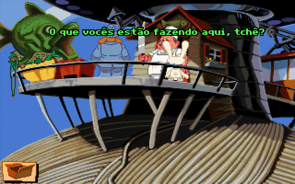 Prévia de Sam & Max - Caindo na Estrada traduzido por ScummBR