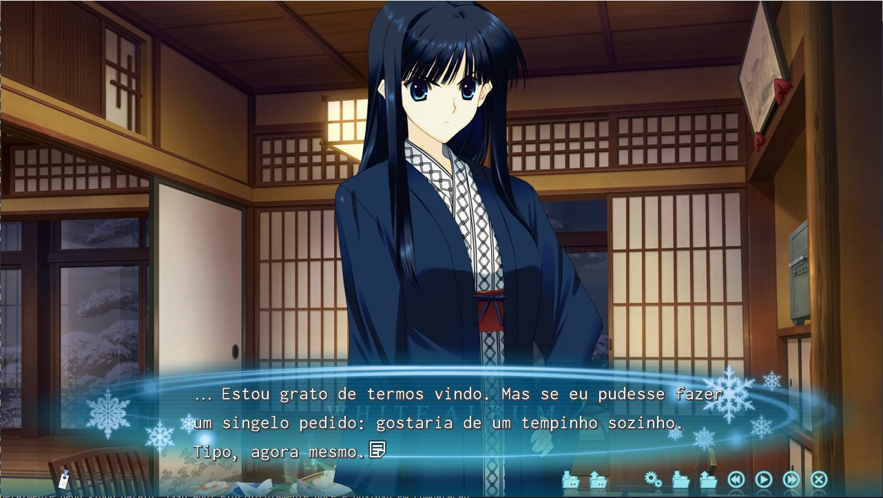 Prévia de WHITE ALBUM2 traduzido por HanabiWorks